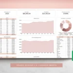 Yearly Budget Spreadsheet Template for Google Sheets – Beginner Layout 1.0